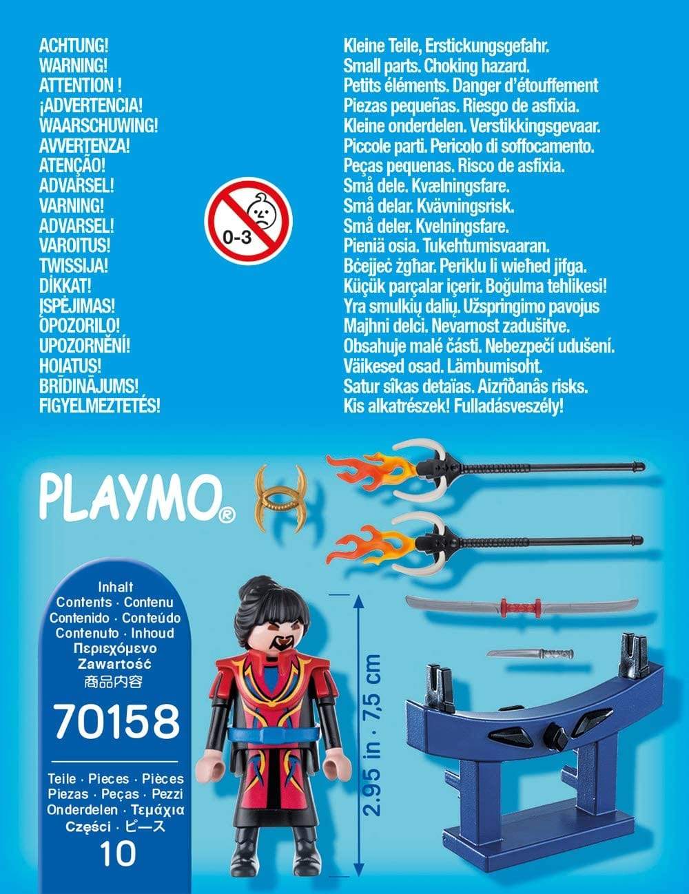 פליימוביל 70158 סמוראי-zrizi toys