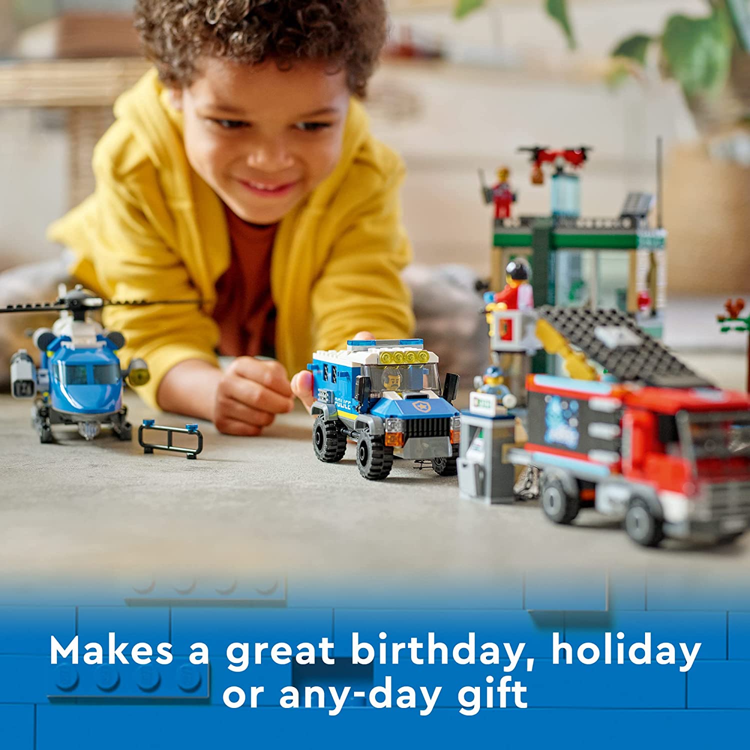 לגו 60317 סיטי מרדף משטרתי בבנק