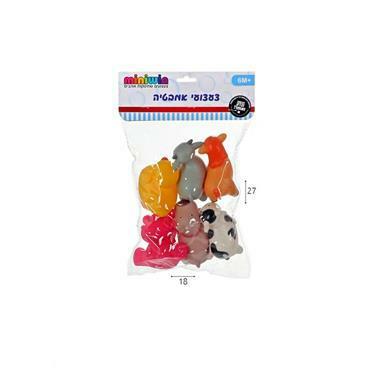 צעצועי אמבט חיות חווה
