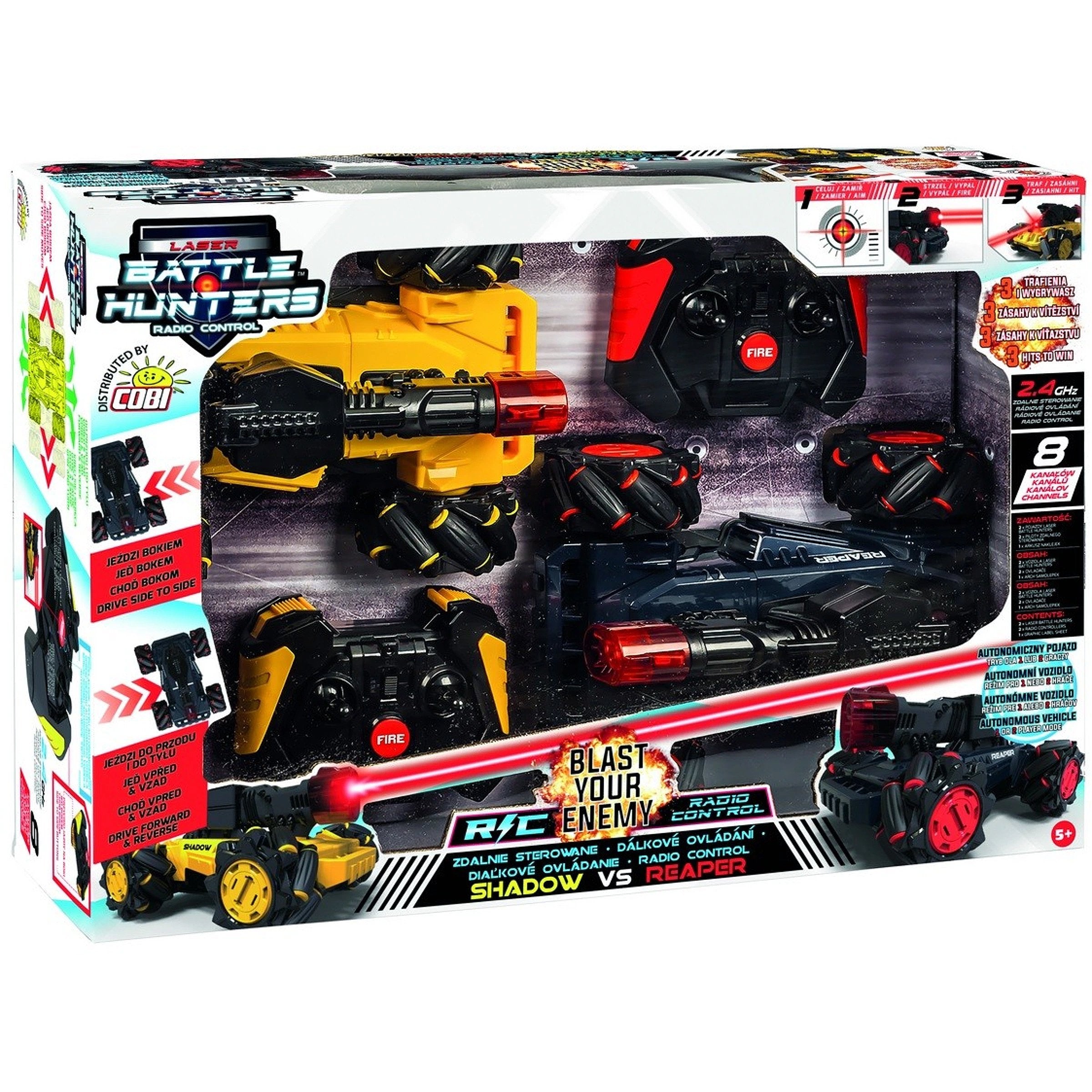 לייזר טאג מכוניות שלט