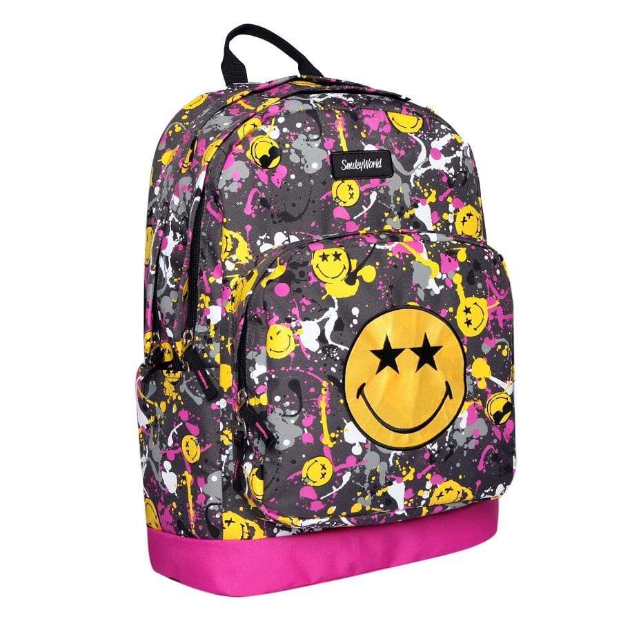 תיק סמיילי אפור כהה - zrizi toys