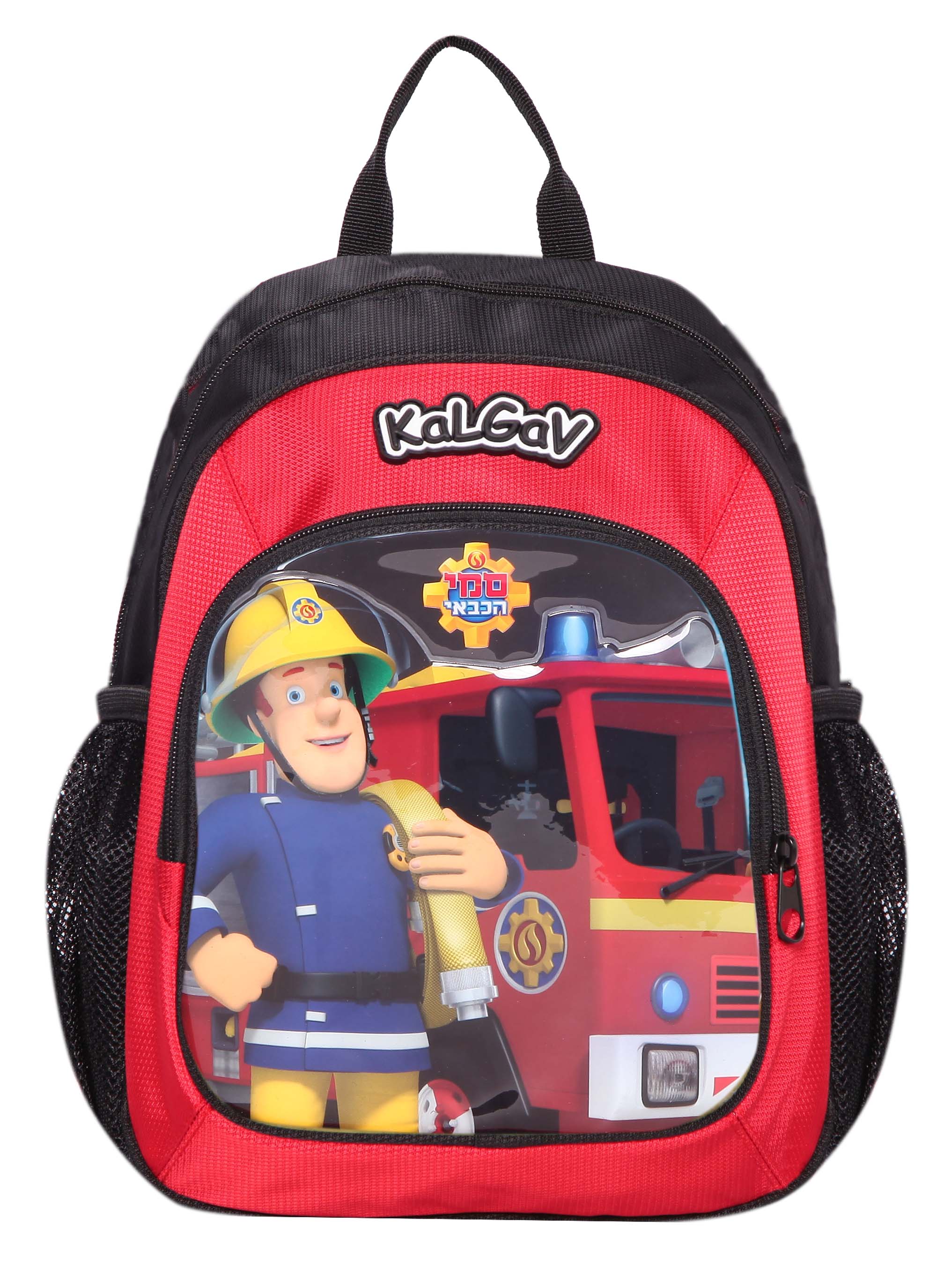 תיק גן קל גב סמי הכבאי שחור אדום