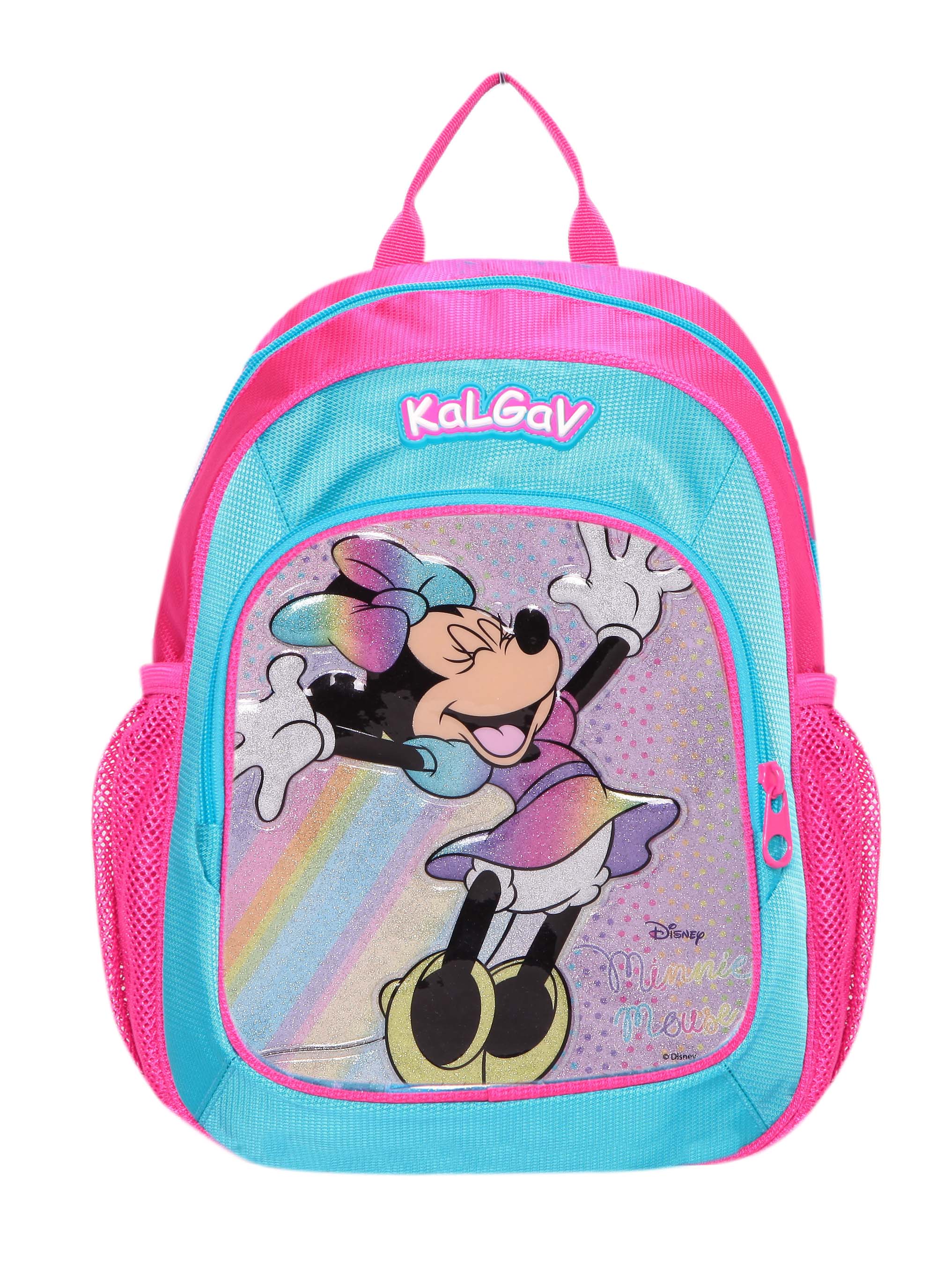 תיק גן קל גב מיני מאוס ורוד תכלת