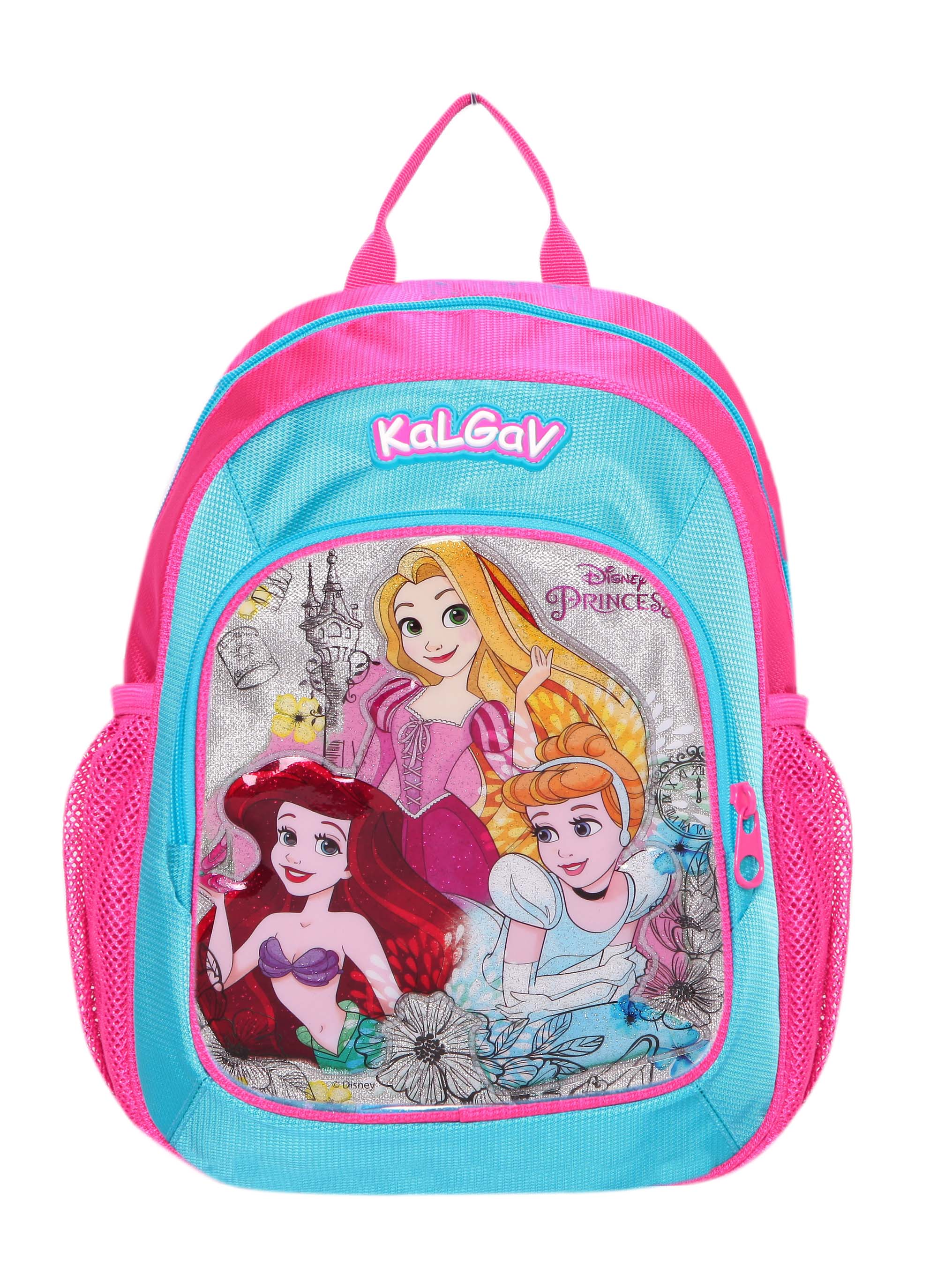 תיק גן קל גב נסיכות ורוד תכלת