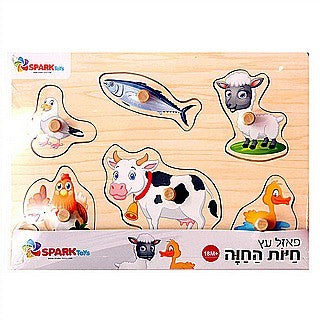 פאזל עץ חיות החווה