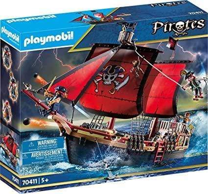 פליימוביל ספינת פיראטים ענקית 70411-zrizi toys