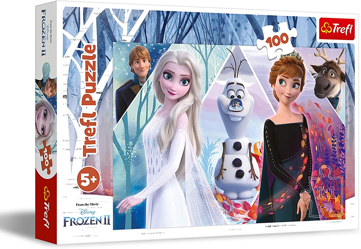 פאזל פרוזן 100 חלקים