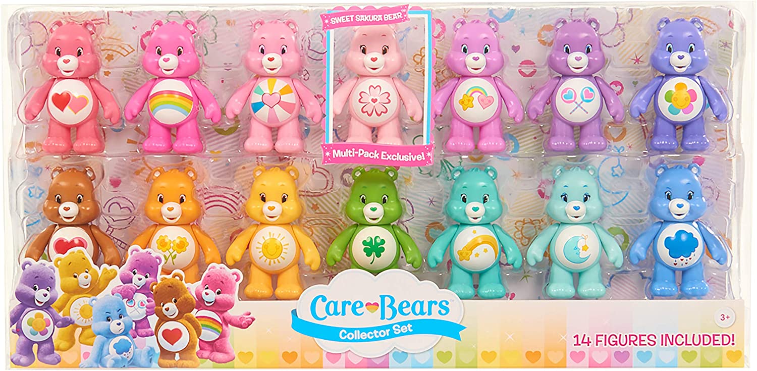 דובוני אכפת לי מארז 14 דמויות קטנות