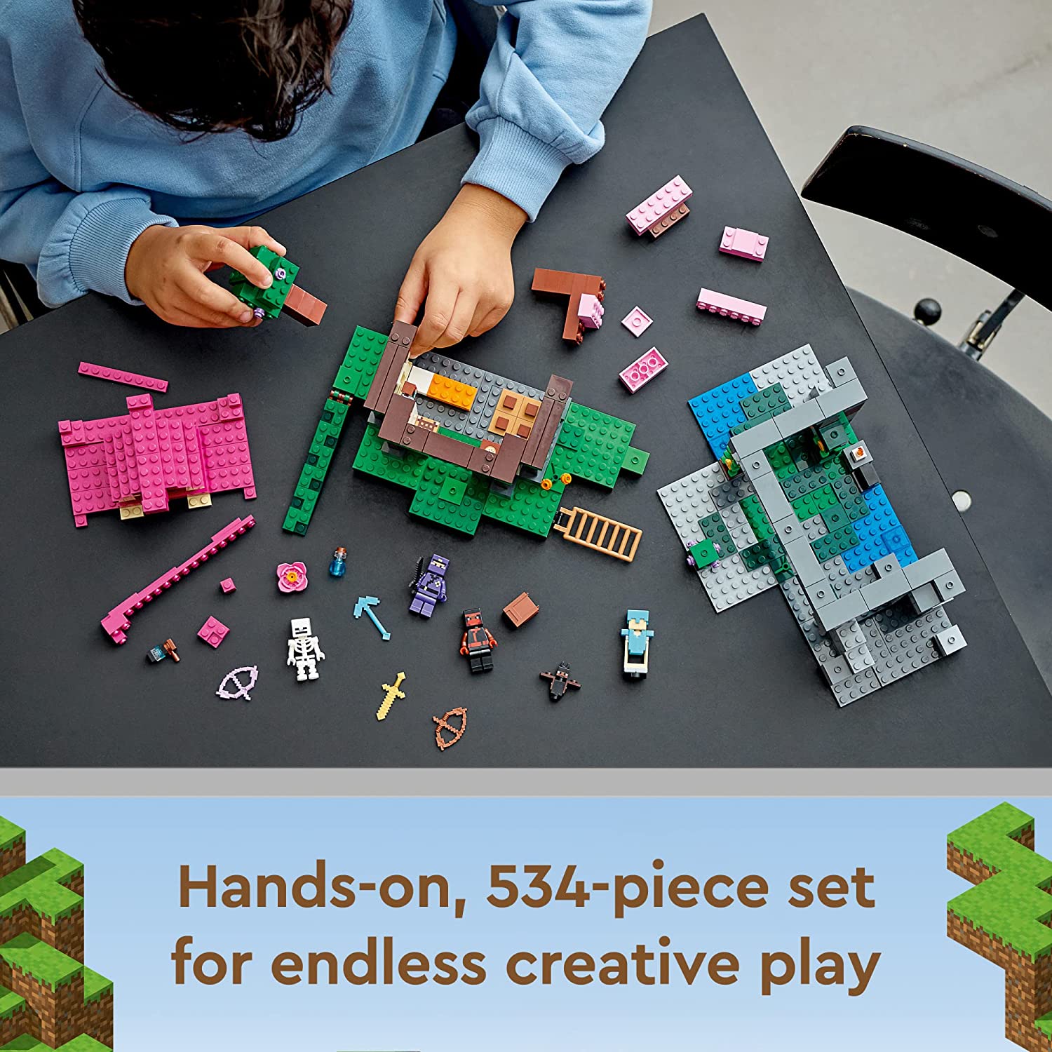 לגו 21183 מיינקראפט