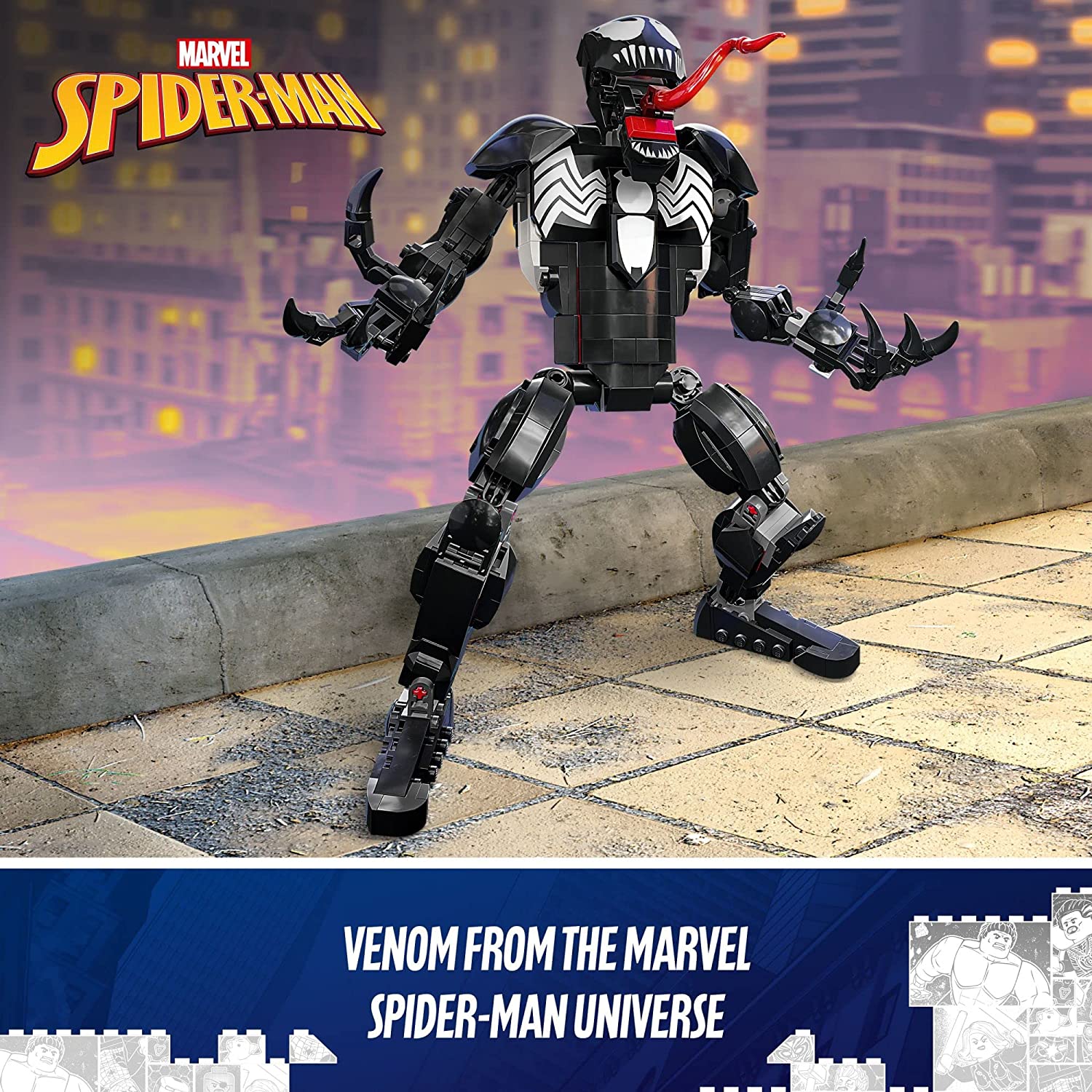 לגו 76230 ספיידרמן ונום