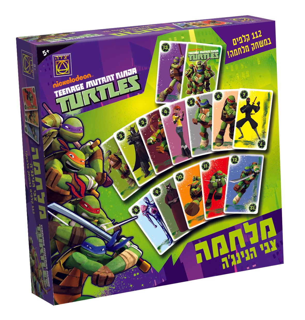 משחק מלחמה צבי הנינג'ה