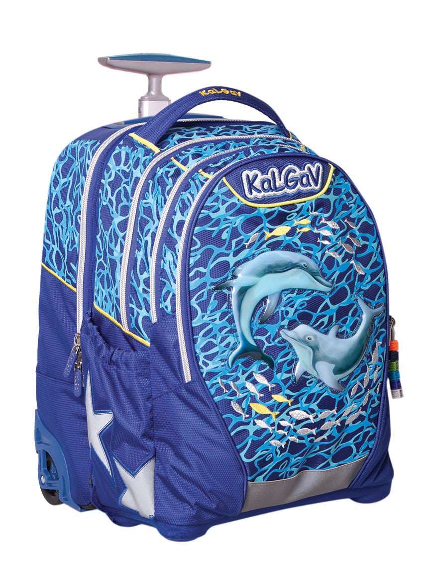 Itrolly תיק דולפינים עם גלגלים