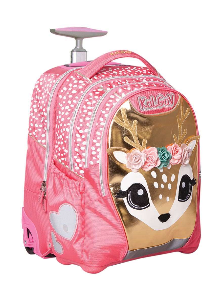 Itrolly תיק במבי עם גלגלים