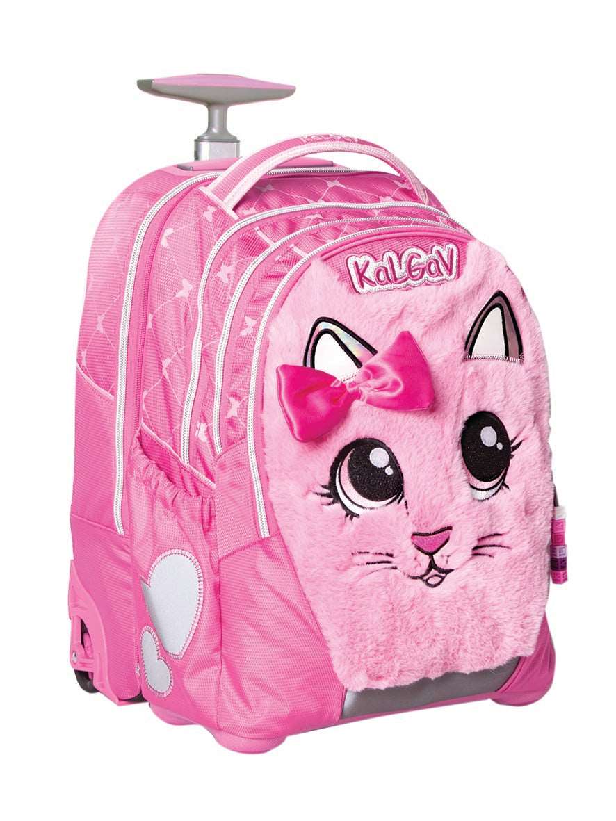 Itrolly תיק חתול עם גלגלים
