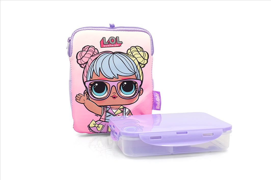 תיק אוכל קל גב עם כיסוי תרמי לול