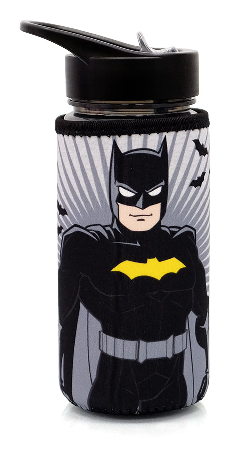 בקבוק שתייה באטמן עם כיסוי תרמי