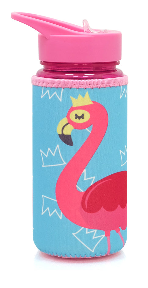בקבוק שתייה פלמינגו עם כיסוי תרמי