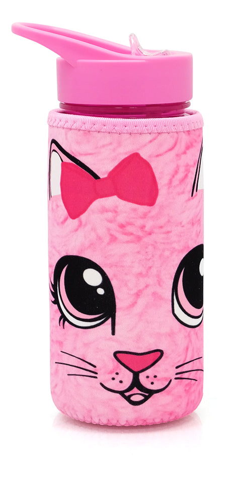 בקבוק שתייה חתולה עם כיסוי תרמי