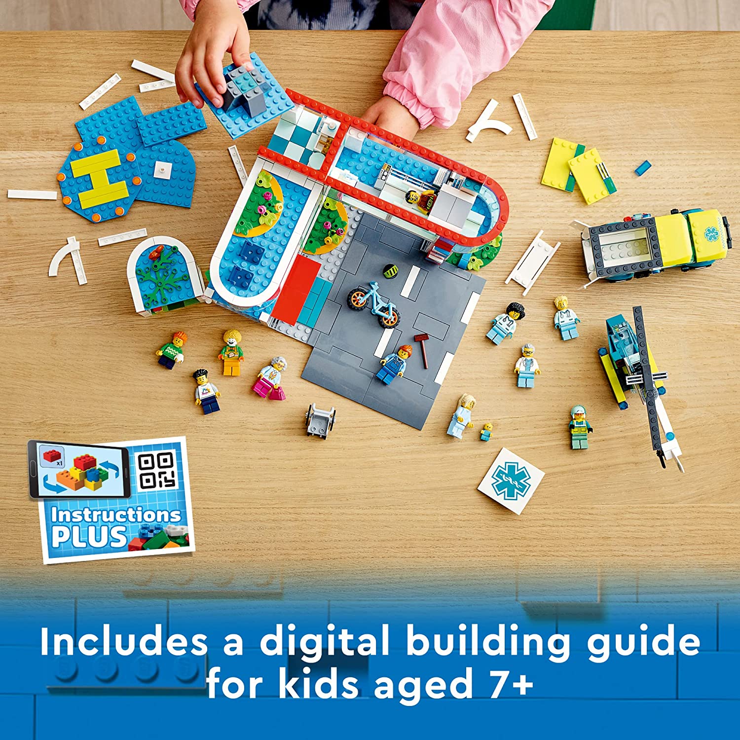 לגו סיטי 60330 בית חולים