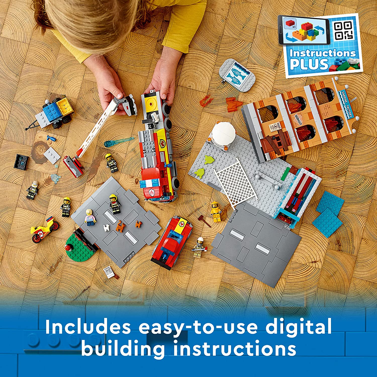 לגו סיטי 60321 כיבוי אש