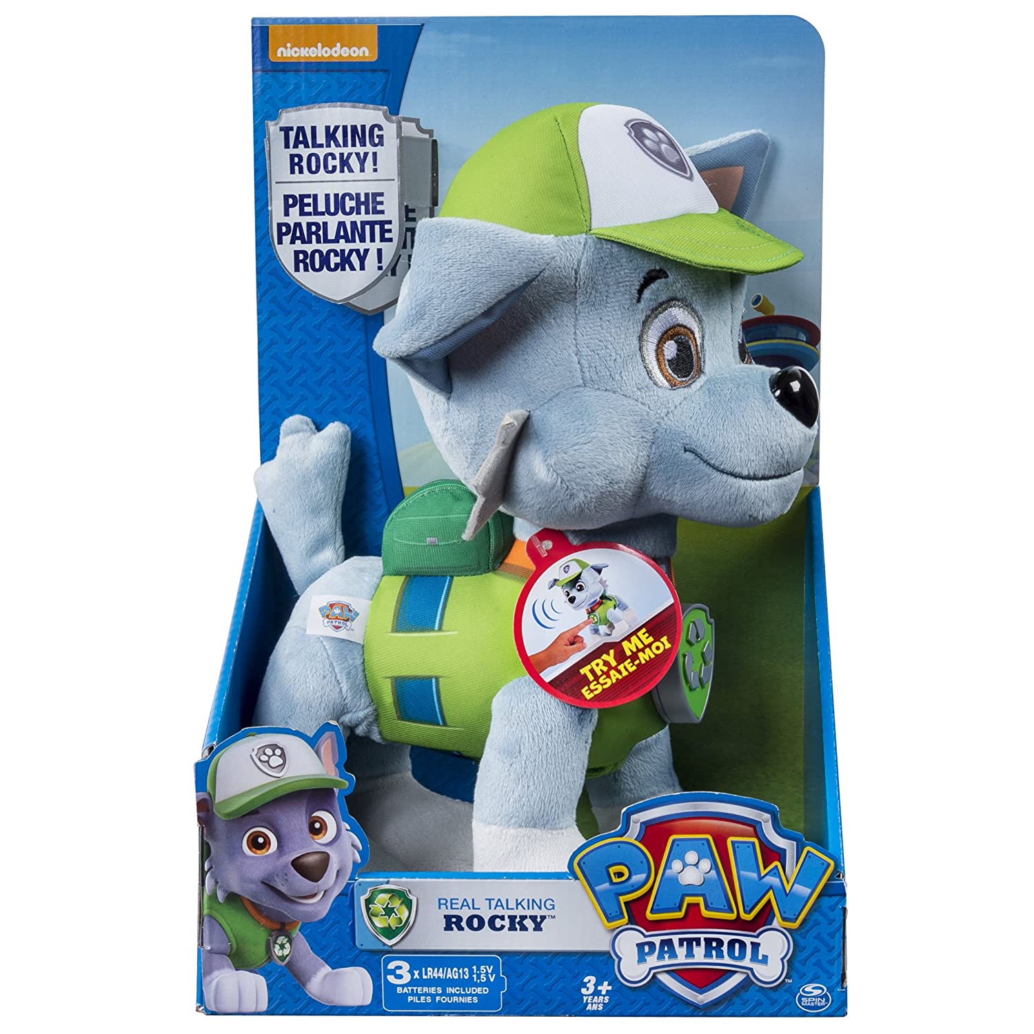 מפרץ ההרפתקאות בובת רוקי פרוותית מדברת