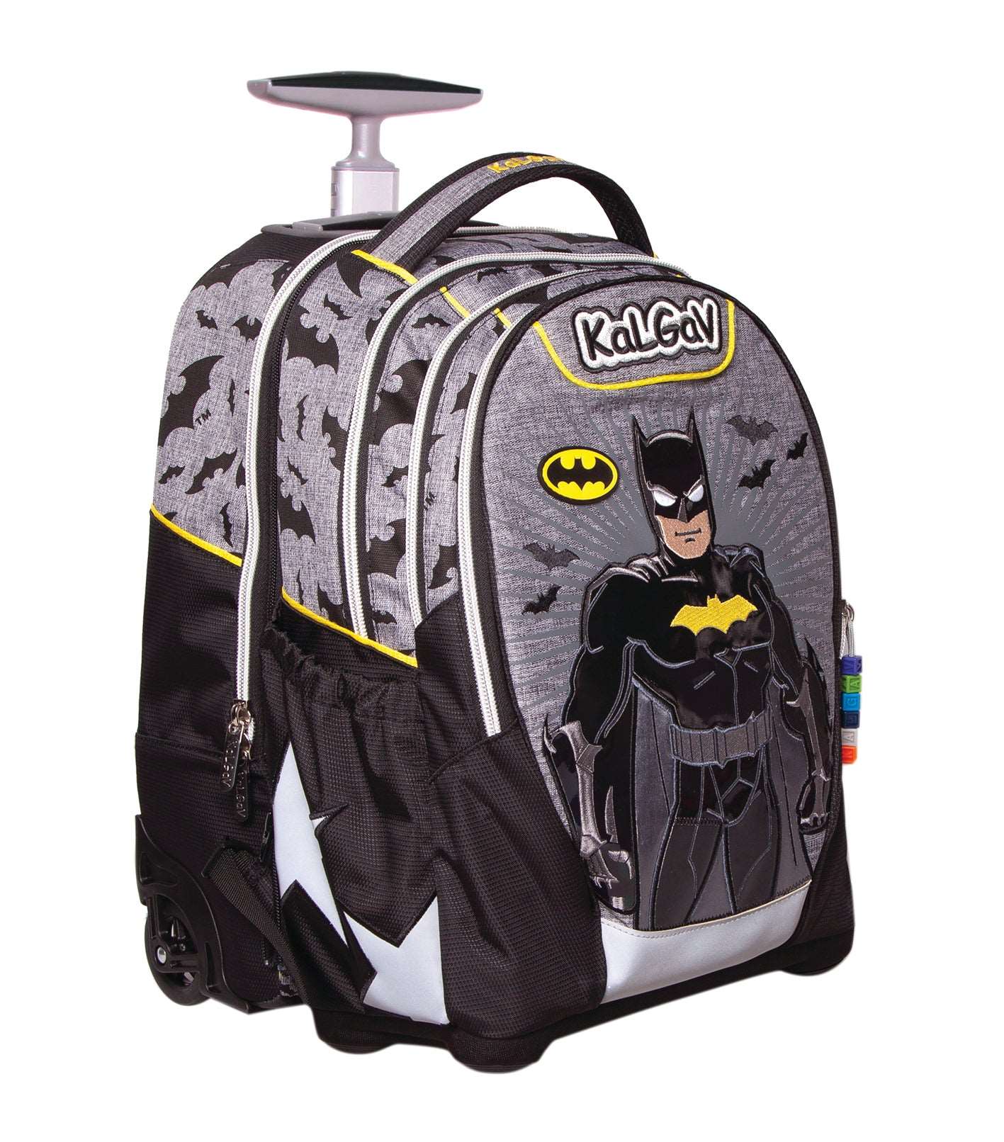 Itrolly תיק קל גב באטמן עם גלגלים