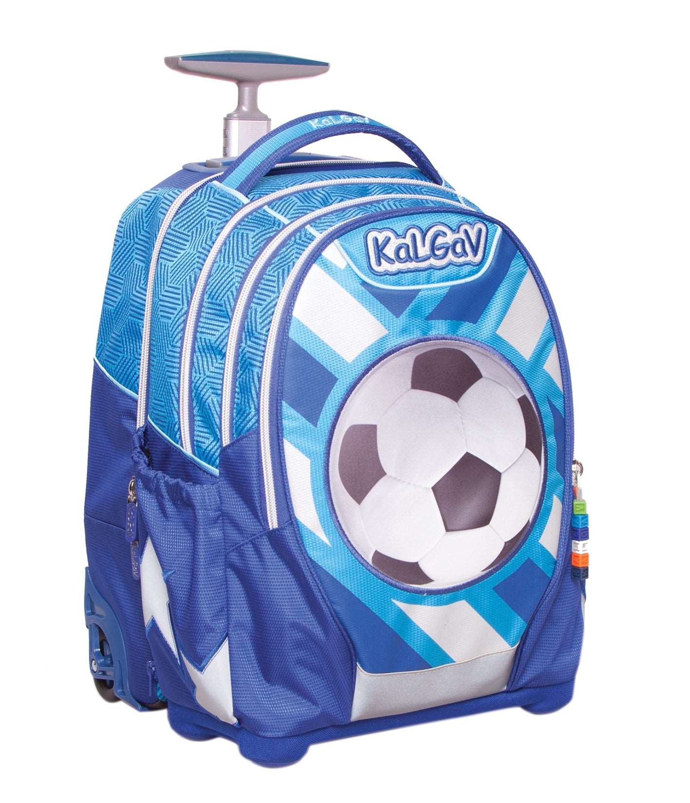 Itrolly תיק קל גב כדורגל עם גלגלים