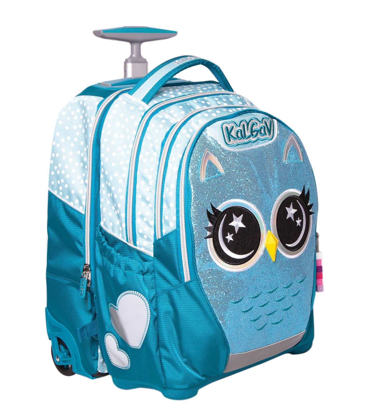 Itrolly תיק קל גב ינשוף עם גלגלים