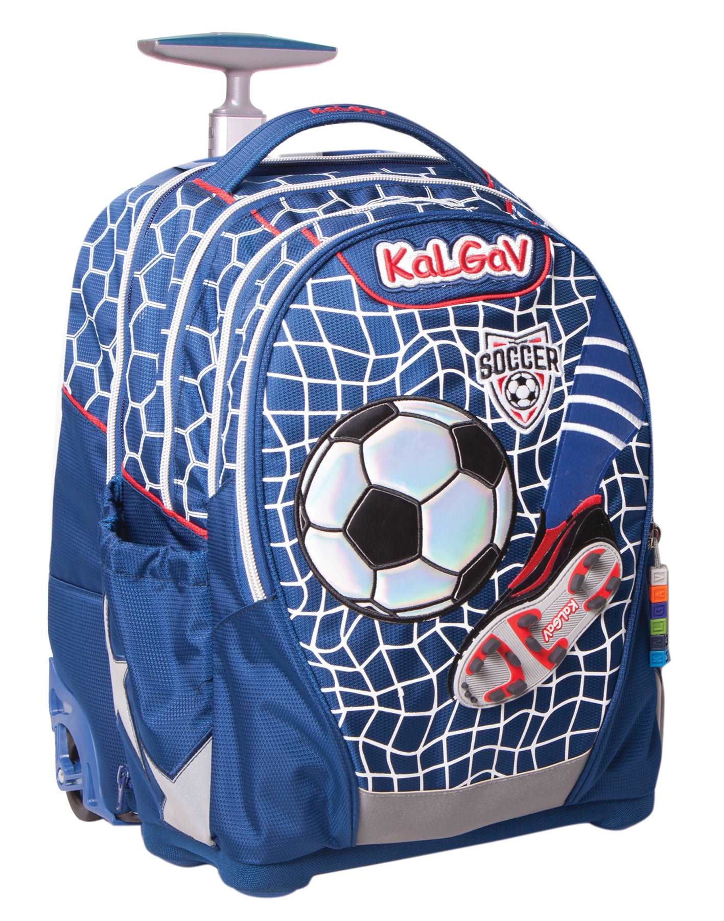 Itrolly תיק קל גב כדורגל עם גלגלים