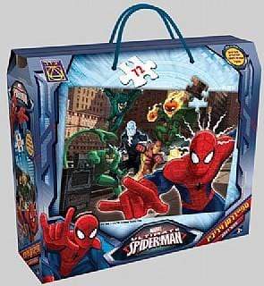 פאזל רצפה ספיידרמן 72 חלקים-zrizi toys