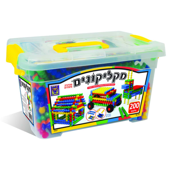 מקליקונים משחק הרכבה 200 חלקים