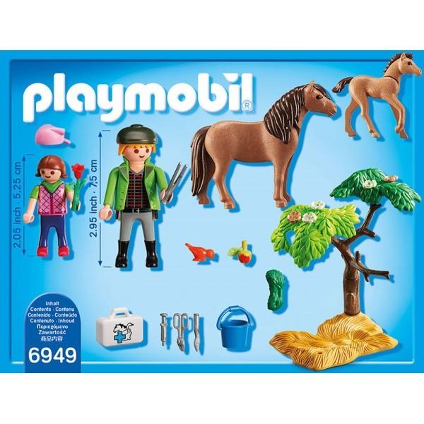 פליימוביל וטרינר עם סייח 6949-zrizi toys