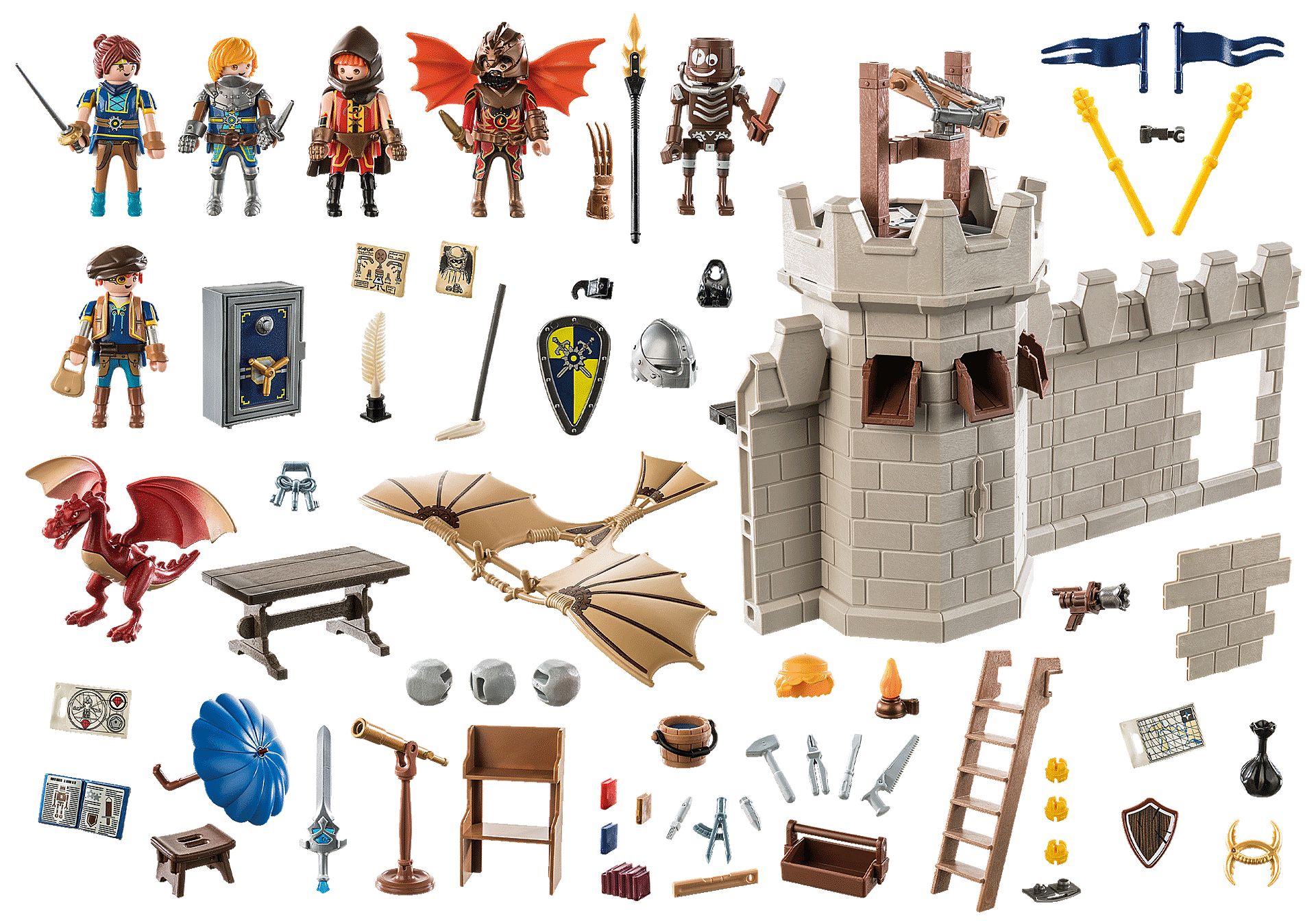 פליימוביל 70778 מבצר אבירים עם דרקון