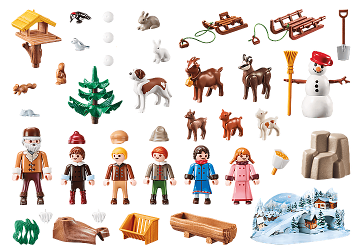 פליימוביל 70260 עולם החורף של היידי