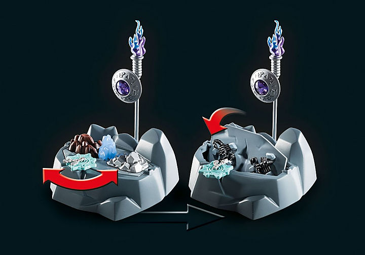 פליימוביל 70187 סט אבירים המלחמה על האבן הקסומה