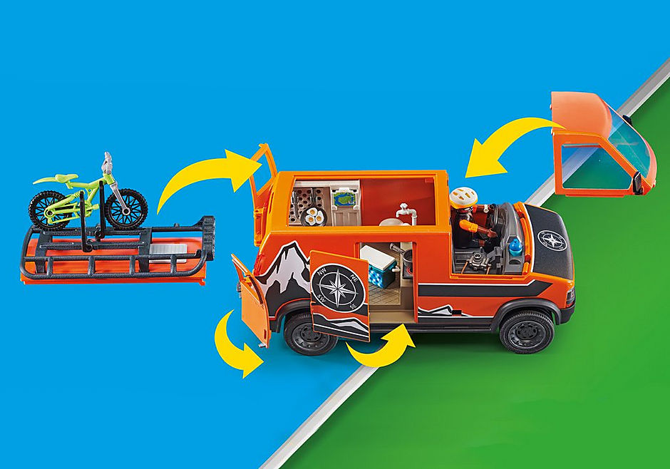 פליימוביל 70660 רכב ואן הרפתקאות