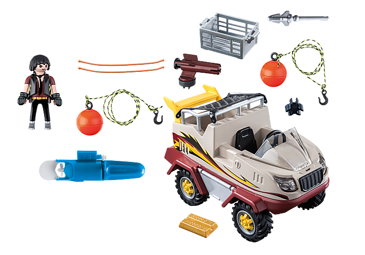 פליימוביל 9364 רכב שטח י"ממ כולל מנוע תת ימי