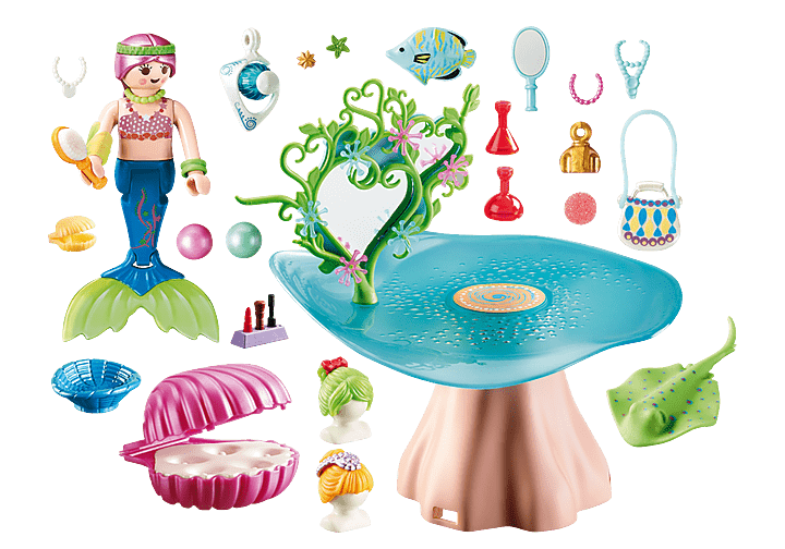 פליימוביל 70096 סלון יופי ותיבת תכשיטים - zrizi toys