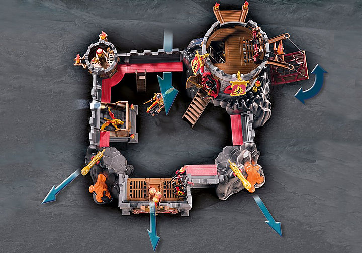 פליימוביל 70221 נובלמור מבצר השודדים של בורנהאם