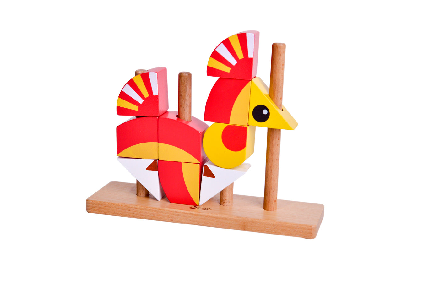 קוביות להרכבת אריה משחק חשיבה לפעוטות