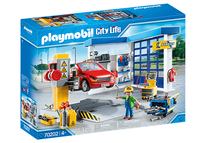 פליימוביל 70202 מוסך - zrizi toys