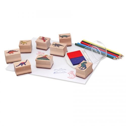 מליסה ודאג סט חותמות דינוזאורים