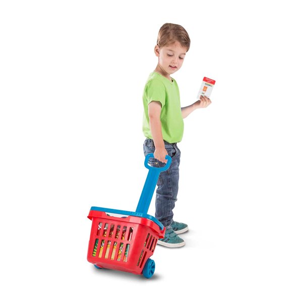 מליסה ודאג סל מכולת על גלגלים