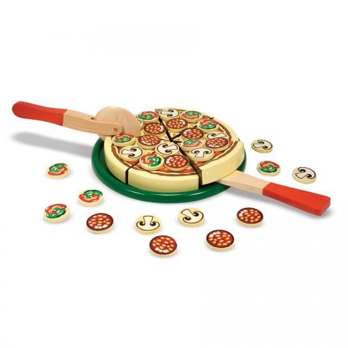 מליסה ודאג ערכה מעץ להכנת פיצה