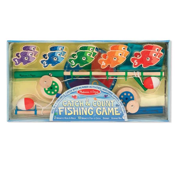 מליסה ודאג משחק דיג ללימוד מספרים