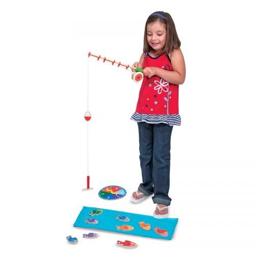 מליסה ודאג משחק דיג ללימוד מספרים