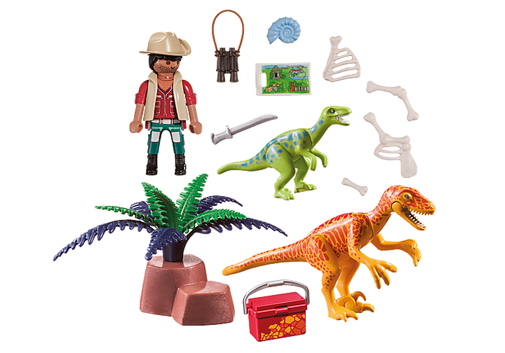 פליימוביל 70108 מזוודת חוקר הדינוזאורים