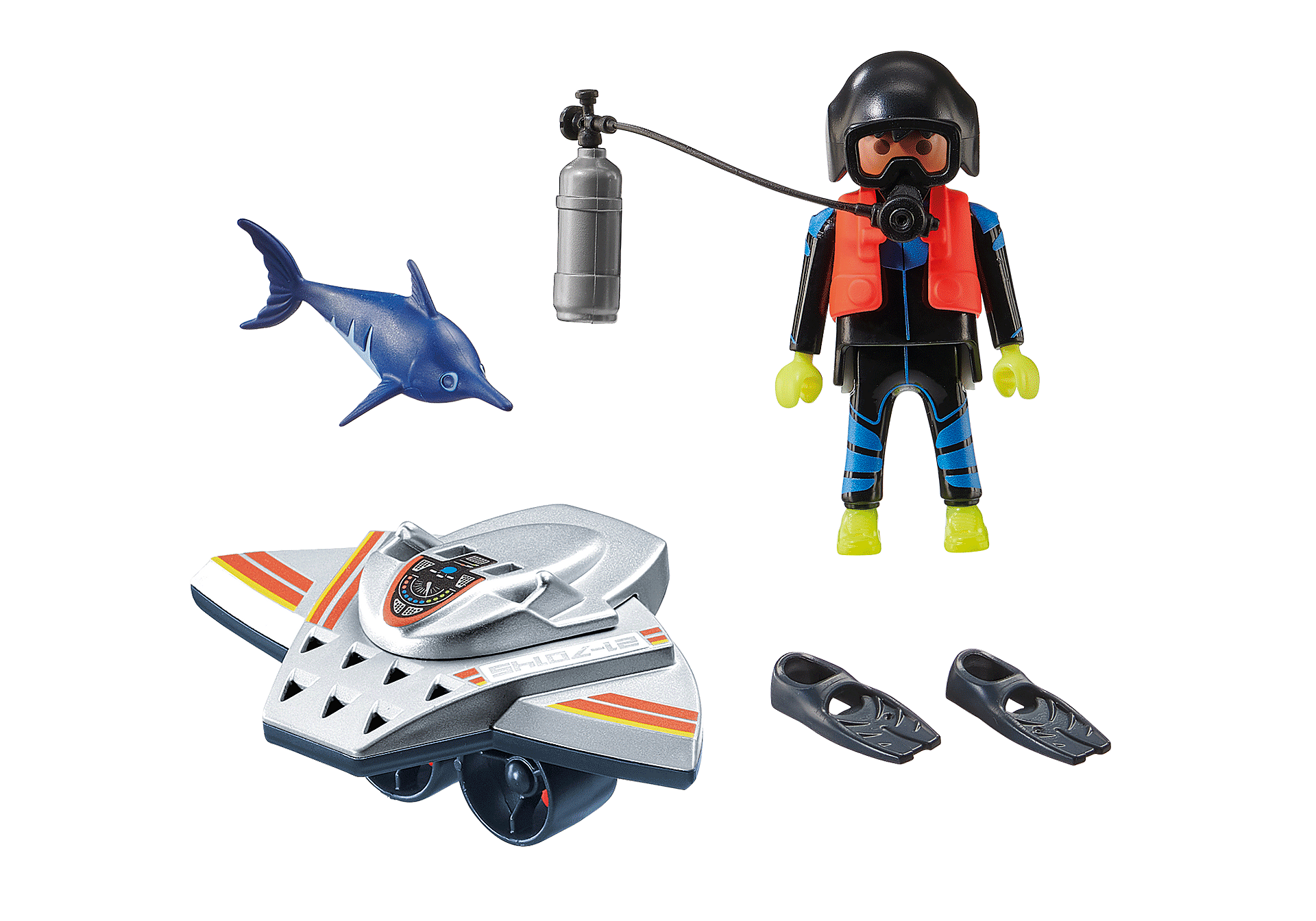 פליימוביל 70145 צוללן