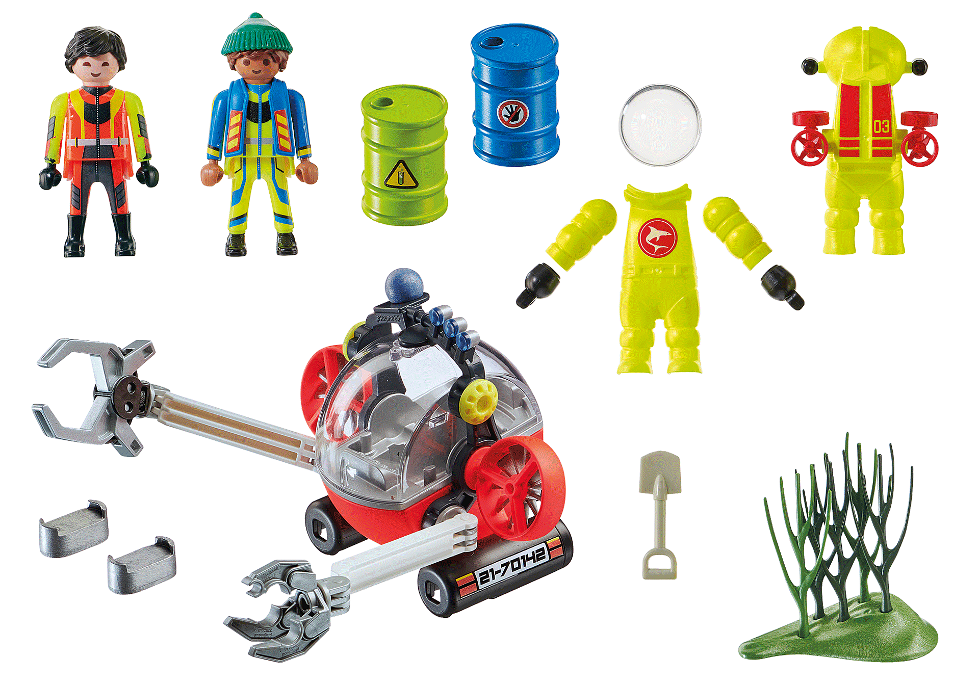 פליימוביל 70142 צוללת וצוללן