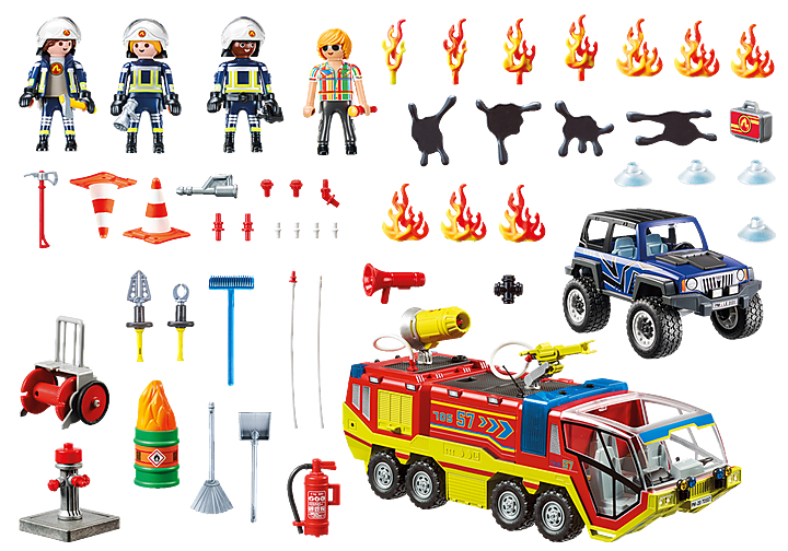 פליימוביל 70557 כבאית במשימת חילוץ